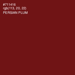 #711416 - Persian Plum Color Image